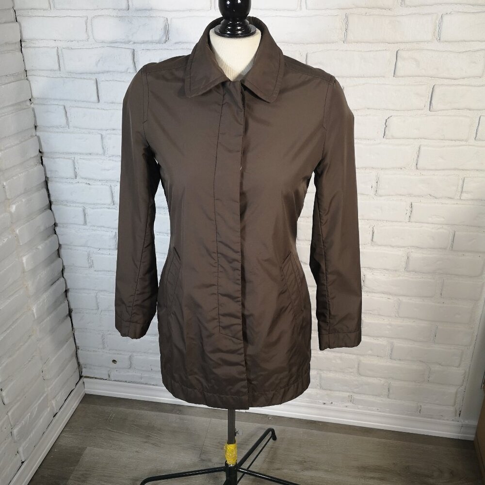 Gap Factory Store Ladies Size XS Brown Lined Lightweight Jacket